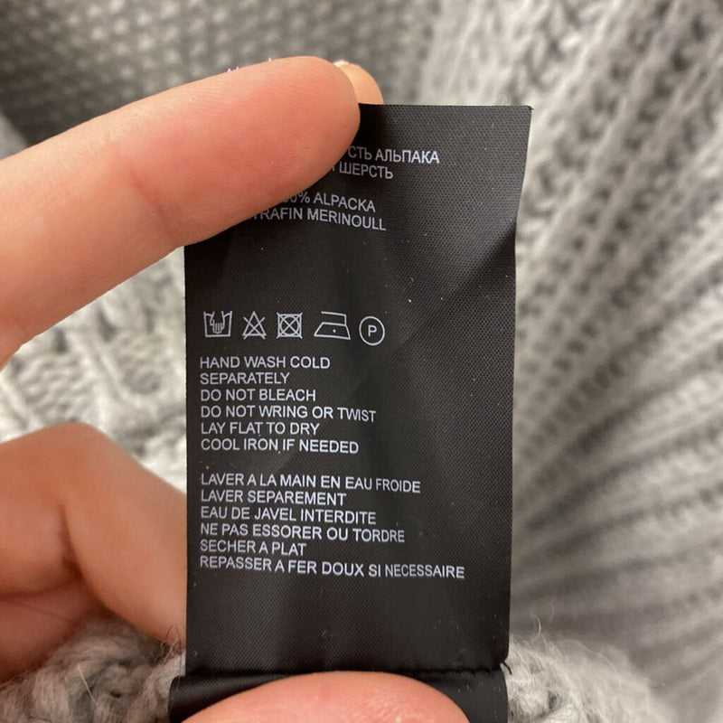 Club Monaco WOMEN'S PONCHO/CAPE grey XS/S
