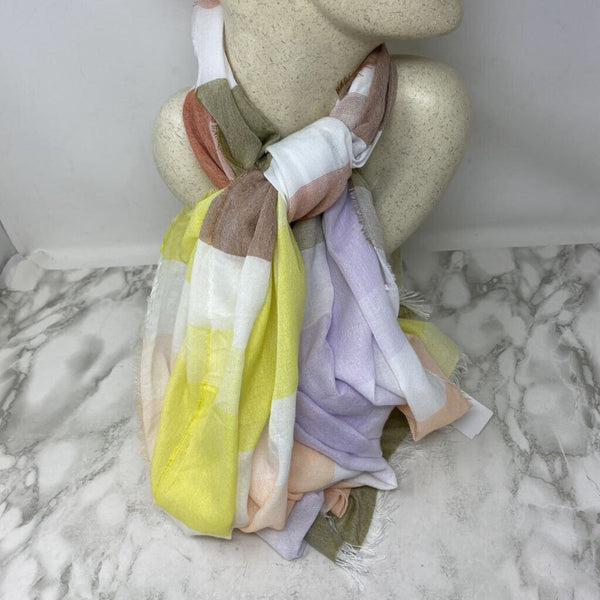 FRAAS WOMEN'S SCARF/SHAWL yellow multi mix