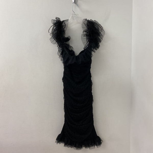 DOLCE & GABBANA WOMEN'S DRESS black S/42