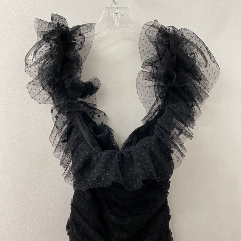 DOLCE & GABBANA WOMEN'S DRESS black S/42
