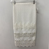 REBECCA TAYLOR WOMEN'S SKIRT white mix 6