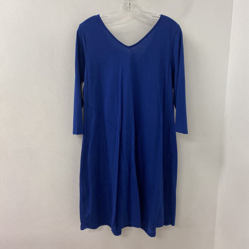 SOFT SURROUNDINGS WOMEN'S DRESS blue M