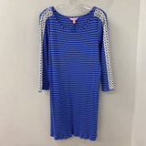 lilly pulitzer WOMEN'S DRESS blue white mix XL