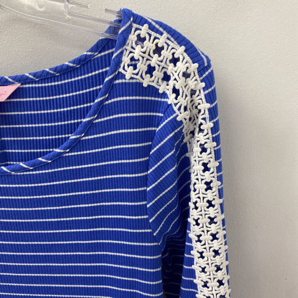 lilly pulitzer WOMEN'S DRESS blue white mix XL
