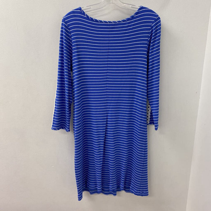 lilly pulitzer WOMEN'S DRESS blue white mix XL