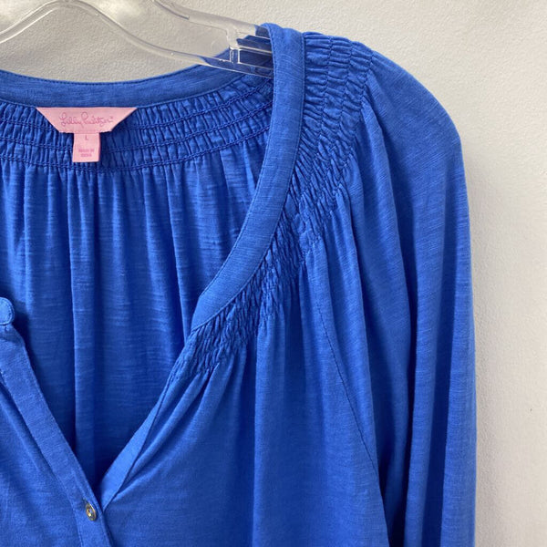 lilly pulitzer WOMEN'S DRESS blue L