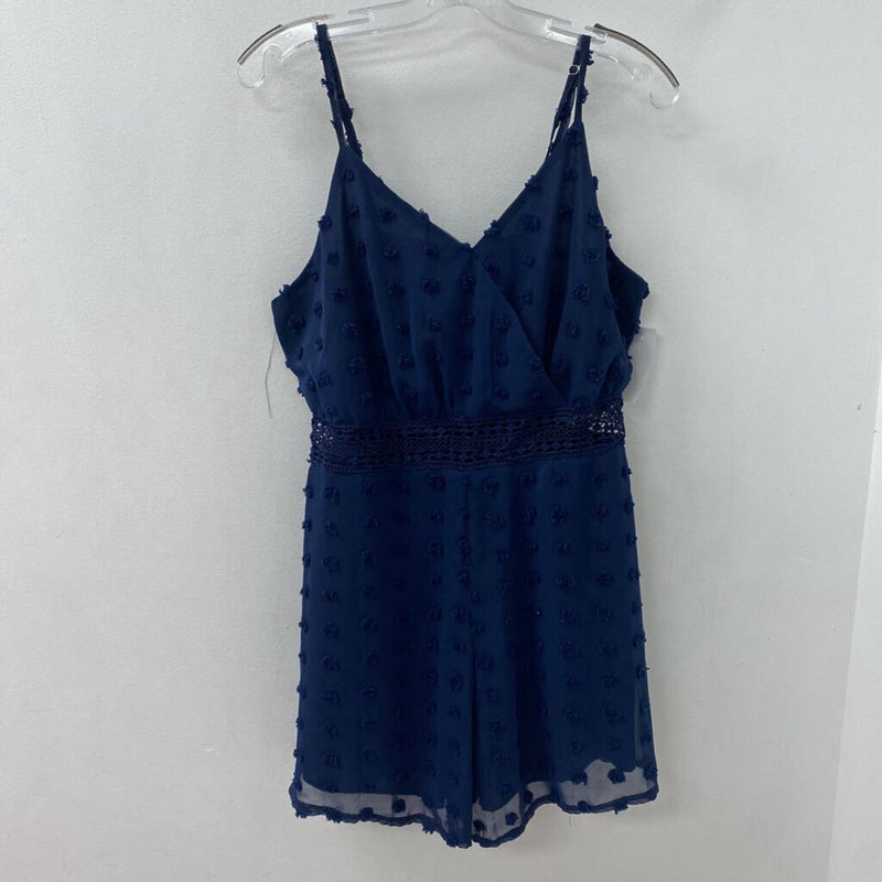 WOMEN'S JUMPSUIT navy M