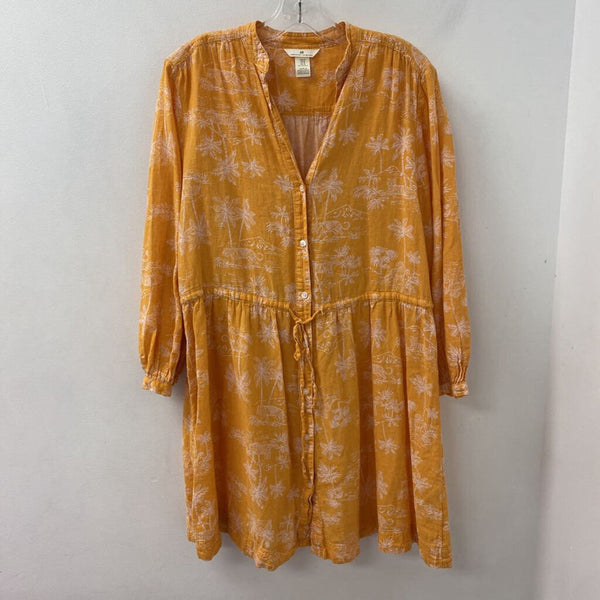 H&M WOMEN'S DRESS orange mix M