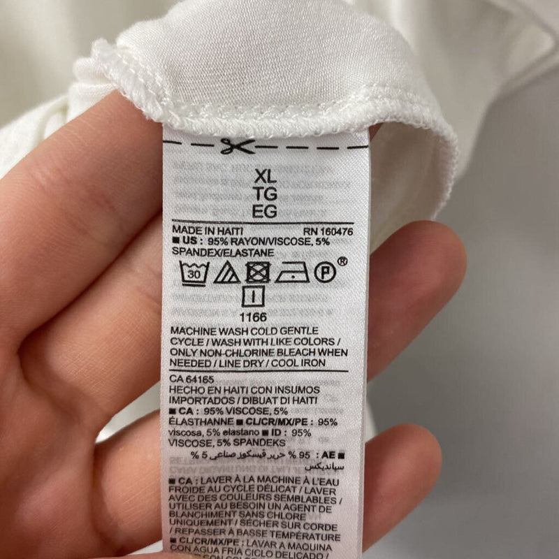 OLD NAVY WOMEN'S T-SHIRT white XL