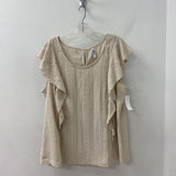 WOMEN'S PLUS TOP sand 1X