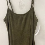 H&M WOMEN'S DRESS olive green M