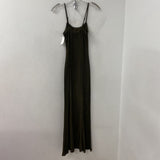 H&M WOMEN'S DRESS olive green M