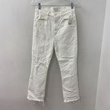 MOTHER WOMEN'S JEANS white S/28