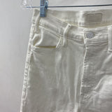 MOTHER WOMEN'S JEANS white S/28