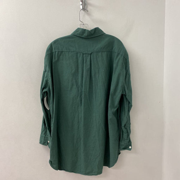 ROOTS WOMEN'S BLOUSE/SHIRT green M