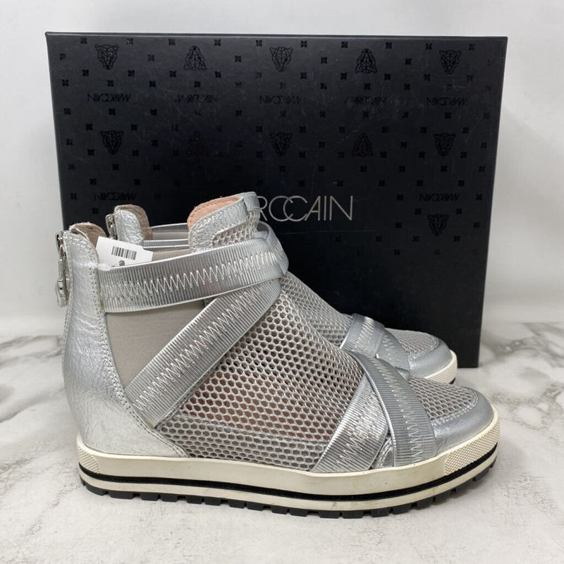 MARC CAIN WOMEN'S SNEAKERS silver 36