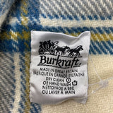 WOMEN'S SCARF/SHAWL cream blue