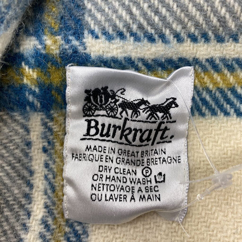 WOMEN'S SCARF/SHAWL cream blue