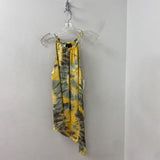 WOMEN'S TOP yellow green brown mix 8