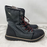 SOREL WOMEN'S BOOTS charcoal black mix 6.5