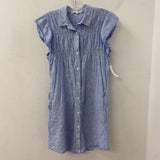 MELISSA NEPTON WOMEN'S DRESS blue white mix XS
