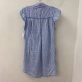 MELISSA NEPTON WOMEN'S DRESS blue white mix XS