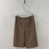 LA PETITE FRANCAISE WOMEN'S SKIRT black tan mix S/36