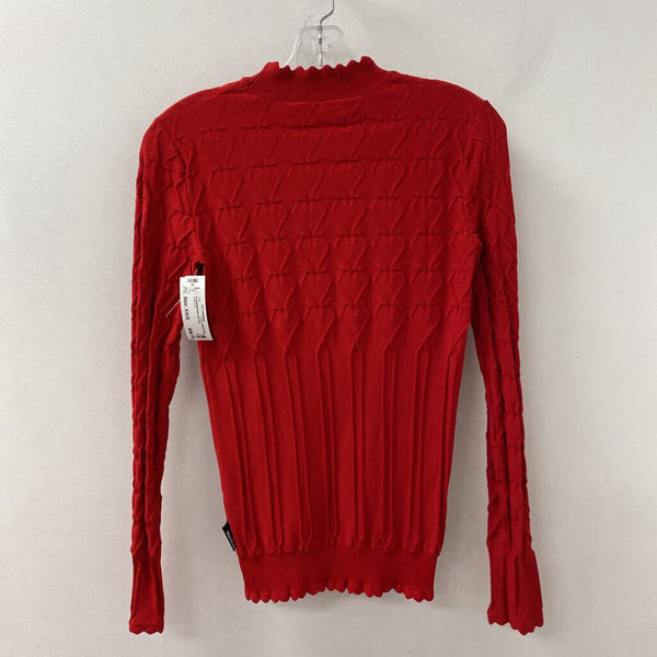 LOVE MOSCHINO WOMEN'S TOP red XS/S