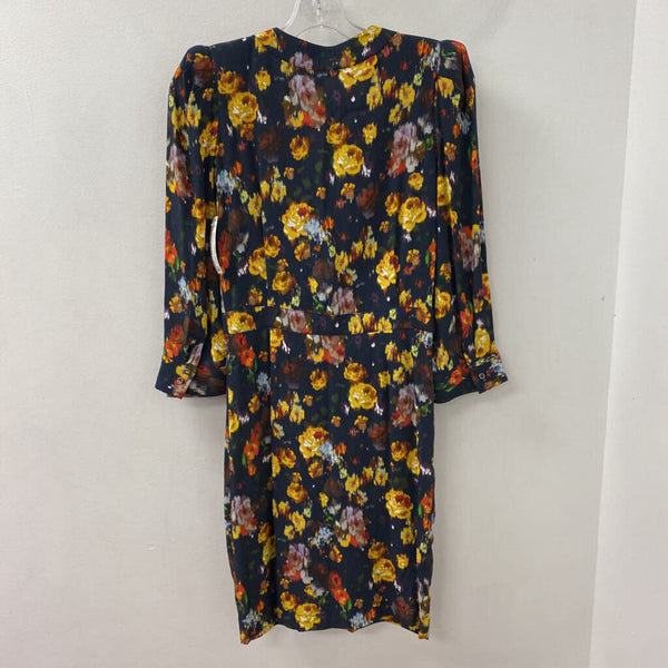 LA PETITE FRANCAISE WOMEN'S DRESS navy multi mix XS/34
