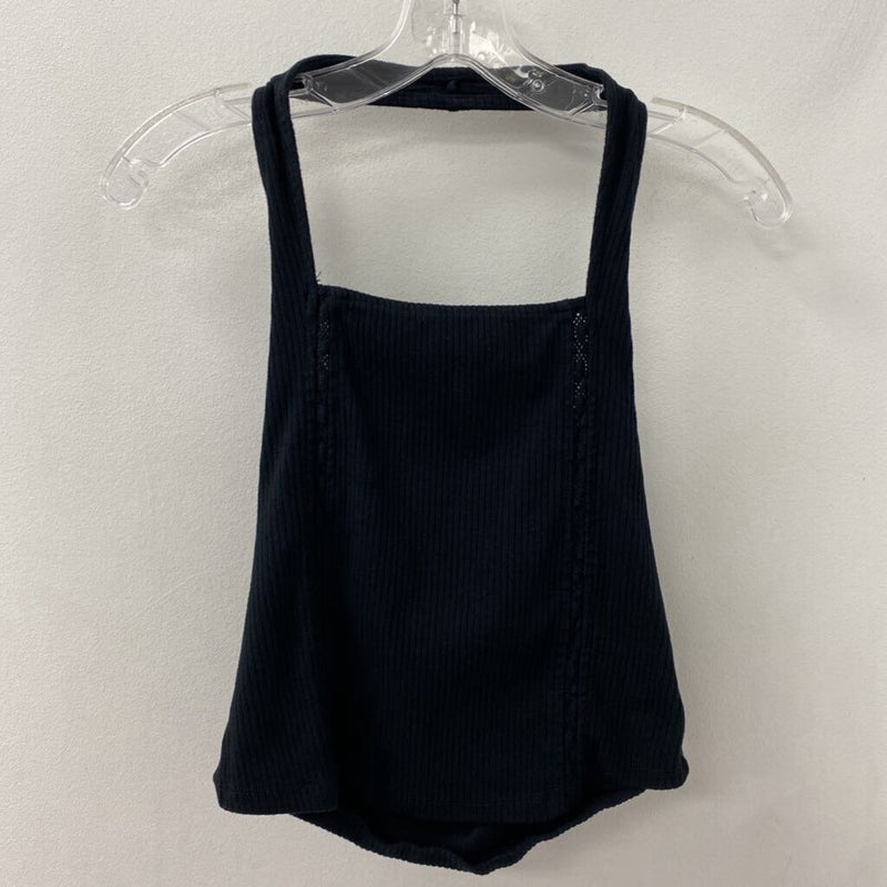 AMERICAN EAGLE WOMEN'S TOP black M