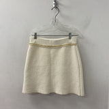 MAJE WOMEN'S SKIRT cream gold S