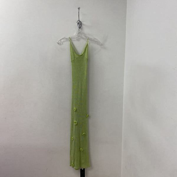 WOMEN'S DRESS green S/M