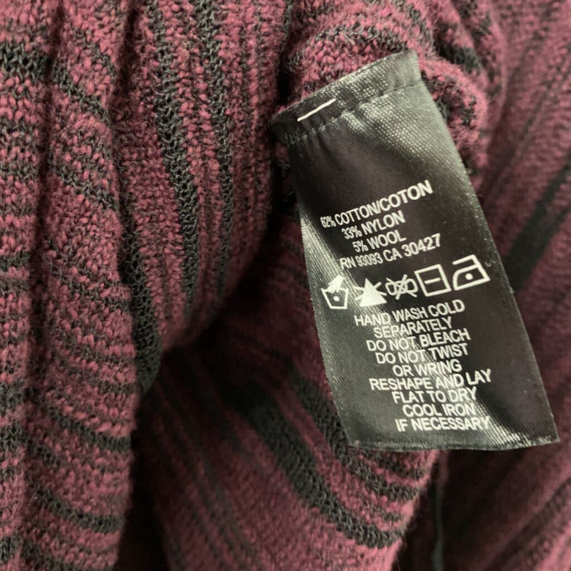 NIC+ZOE WOMEN'S PLUS TOP plum black mix 1X