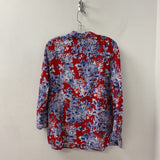 TRIBAL WOMEN'S BLOUSE/SHIRT red blue white mix XL