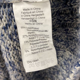 POINT SUR WOMEN'S CARDIGAN blue white mix XS
