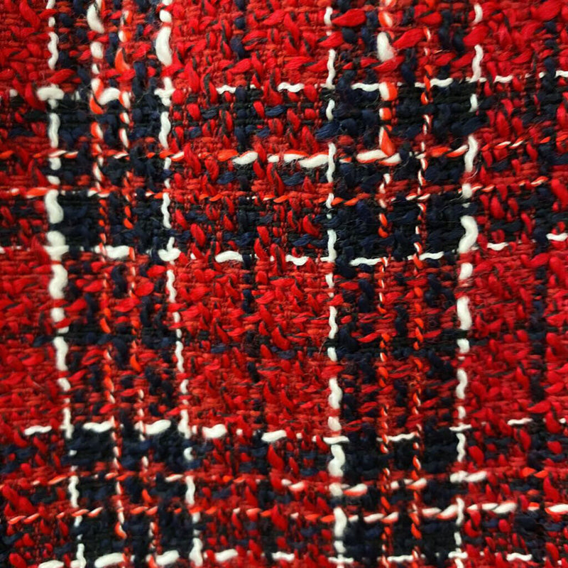 MANGO/MNG WOMEN'S SKIRT red navy mix XS
