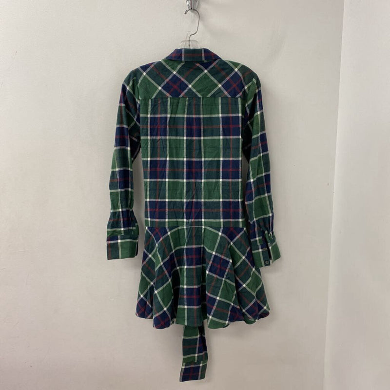 WOMEN'S DRESS green navy mix 4