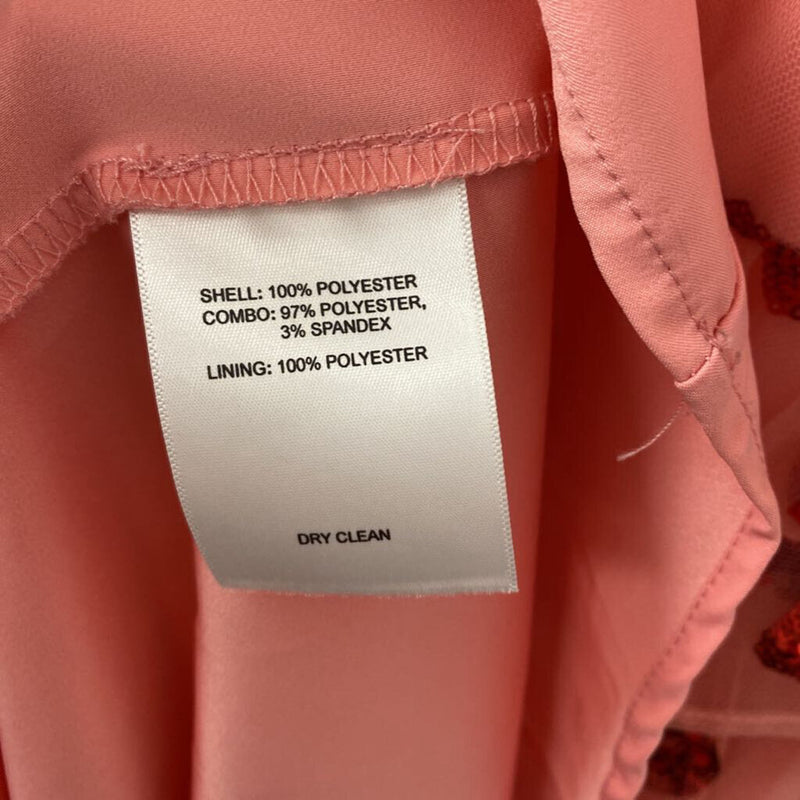 Rachel Parcell WOMEN'S DRESS pink red mix XS