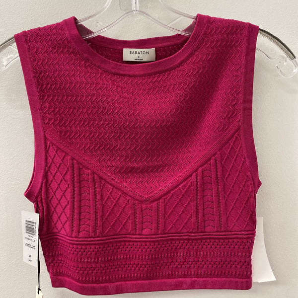 BABATON WOMEN'S TOP fuchsia S