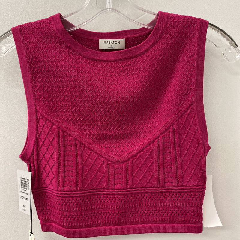 BABATON WOMEN'S TOP fuchsia S