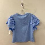 WOMEN'S PLUS TOP blue XXL