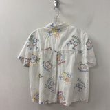 jane and delancey WOMEN'S BLOUSE/SHIRT white multi mix L