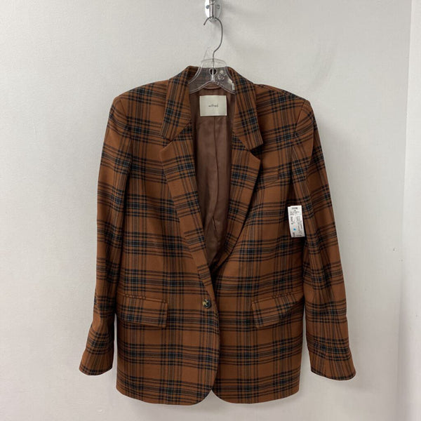 WILFRED WOMEN'S BLAZER/JACKET brown black mix S
