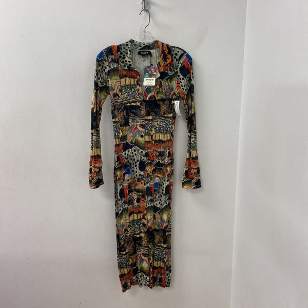 DESIGUAL WOMEN'S DRESS multi mix M
