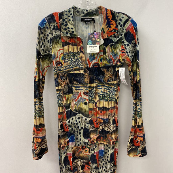 DESIGUAL WOMEN'S DRESS multi mix M
