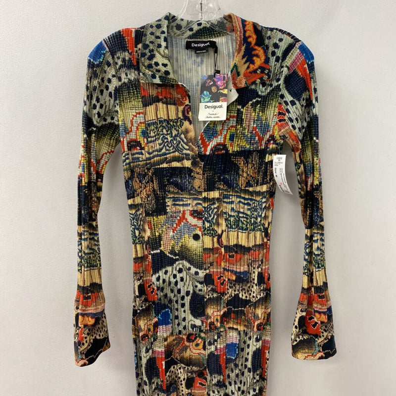 DESIGUAL WOMEN'S DRESS multi mix M
