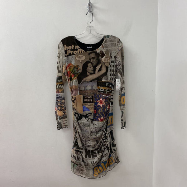 DESIGUAL WOMEN'S DRESS multi mix L