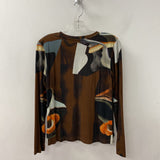 DESIGUAL WOMEN'S TOP brown mutli mix L