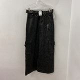 FREE PEOPLE WOMEN'S SKIRT black 6