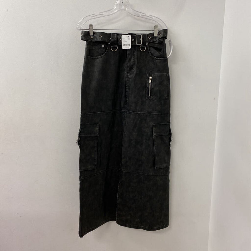 FREE PEOPLE WOMEN'S SKIRT black 6